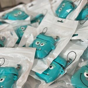 Teal Monsters Inc. Character Apple AirPods Case - NEW
